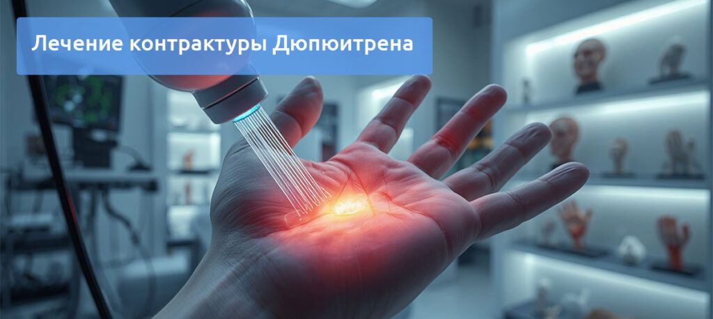 Лечение контрактуры дюпюитрена без операции