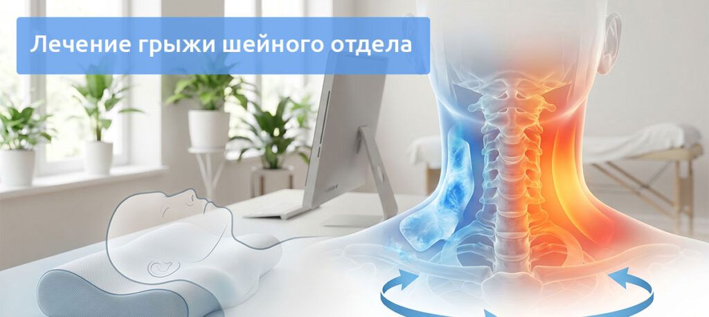 Лечение грыжи шейного отдела позвоночника