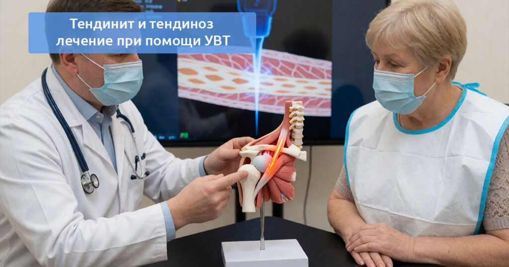 Тендинит и тендиноз – современное лечение при помощи УВТ
