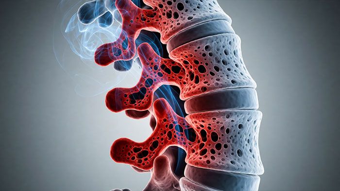Этапы развития остеопороза позвоночника